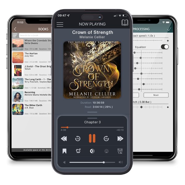 Download fo free audiobook Crown of Strength by Melanie Cellier and listen anywhere on your iOS devices in the ListenBook app.