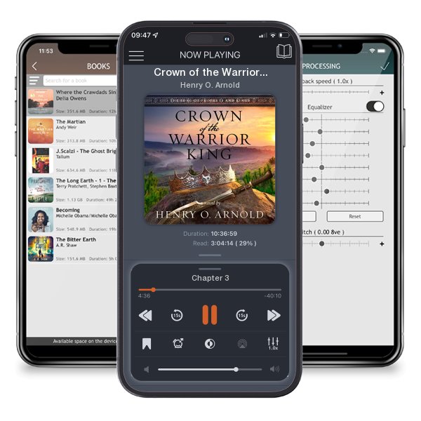 Download fo free audiobook Crown of the Warrior King by Henry O. Arnold and listen anywhere on your iOS devices in the ListenBook app.
