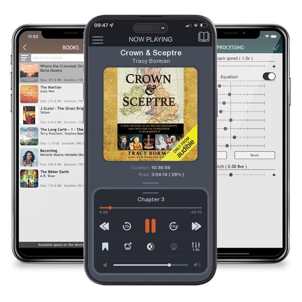 Download fo free audiobook Crown & Sceptre by Tracy Borman and listen anywhere on your iOS devices in the ListenBook app.