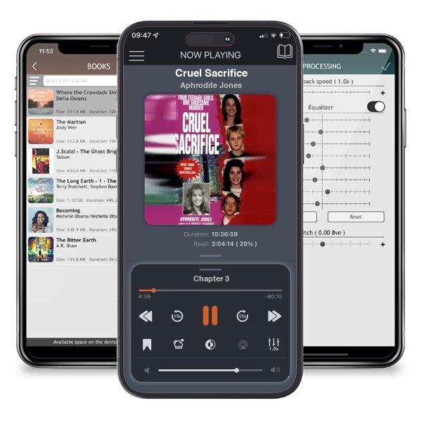 Download fo free audiobook Cruel Sacrifice by Aphrodite Jones and listen anywhere on your iOS devices in the ListenBook app.