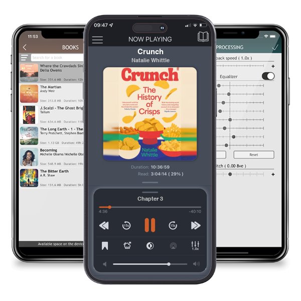 Download fo free audiobook Crunch by Natalie Whittle and listen anywhere on your iOS devices in the ListenBook app.