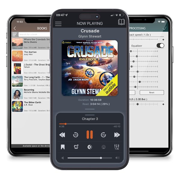 Download fo free audiobook Crusade by Glynn Stewart and listen anywhere on your iOS devices in the ListenBook app.