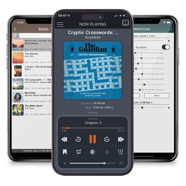 Download fo free audiobook Cryptic Crosswords: A Collection of 100 Perplexing Puzzles by Guardian and listen anywhere on your iOS devices in the ListenBook app.