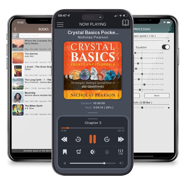 Download fo free audiobook Crystal Basics Pocket Encyclopedia: The Energetic, Healing,... by Nicholas Pearson and listen anywhere on your iOS devices in the ListenBook app.
