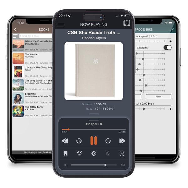 Download fo free audiobook CSB She Reads Truth Bible, Hardcover by Raechel Myers and listen anywhere on your iOS devices in the ListenBook app.