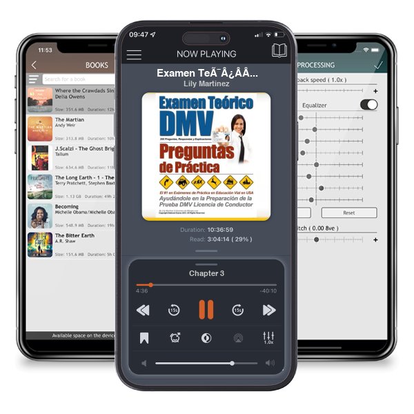 Descargar audiolibro gratis Examen TeÃ¯Â¿Â½rico DMV - Preguntas de PrÃ¯Â¿Â½ctica by Lily Martinez y escuchar en cualquier lugar en sus dispositivos iOS en la aplicación ListenBook.