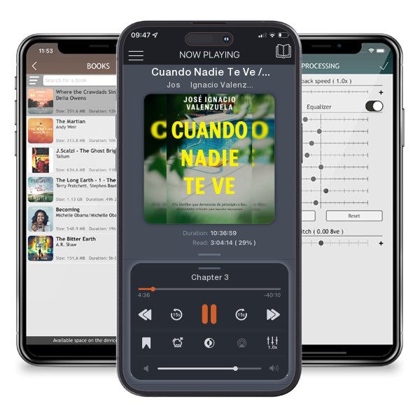 Download fo free audiobook Cuando Nadie Te Ve / When Nobody Sees You by José Ignacio Valenzuela and listen anywhere on your iOS devices in the ListenBook app.