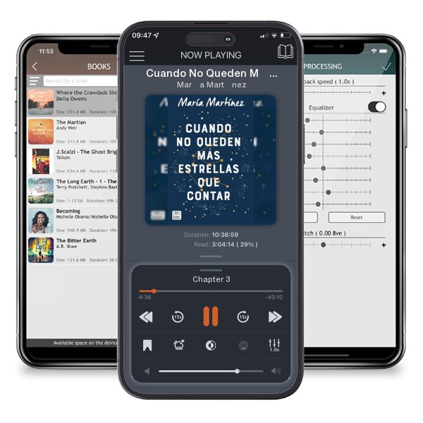 Download fo free audiobook Cuando No Queden Más Estrellas Que Contar by María Martínez and listen anywhere on your iOS devices in the ListenBook app.