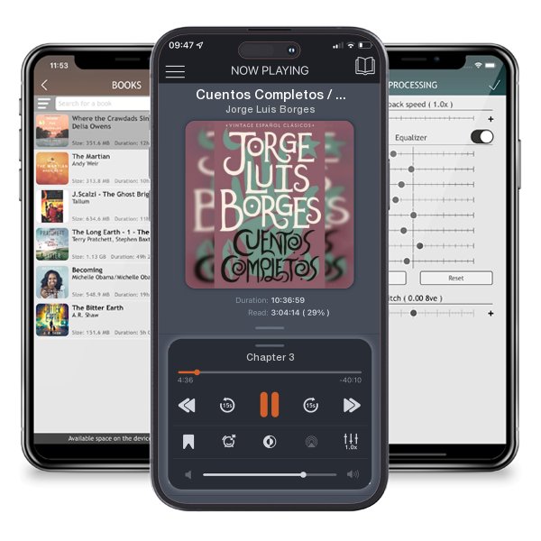 Download fo free audiobook Cuentos Completos / Complete Short Stories: Jorge Luis Borges by Jorge Luis Borges and listen anywhere on your iOS devices in the ListenBook app.