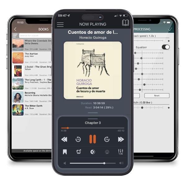 Descargar audiolibro gratis Cuentos de amor de locura y de muerte / Tales of Love Madness and Death by Horacio Quiroga y escuchar en cualquier lugar en sus dispositivos iOS en la aplicación ListenBook.