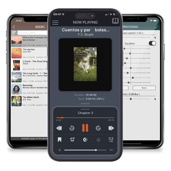 Download fo free audiobook Cuentos y parábolas sofrológicas by T.C. Boyle and listen anywhere on your iOS devices in the ListenBook app.