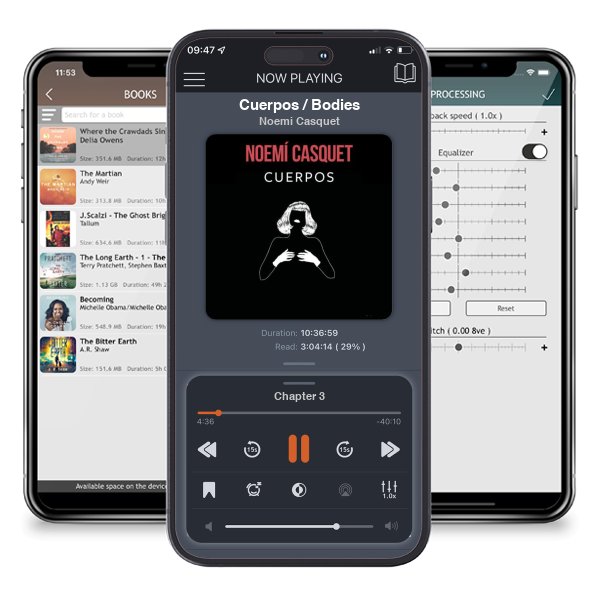 Descargar audiolibro gratis Cuerpos / Bodies by Noemi Casquet y escuchar en cualquier lugar en sus dispositivos iOS en la aplicación ListenBook.