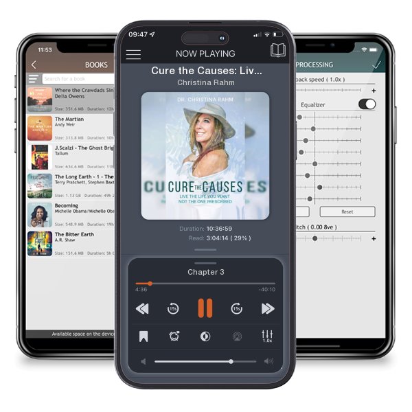 Download fo free audiobook Cure the Causes: Live the Life you want, not the one prescribed by Christina Rahm and listen anywhere on your iOS devices in the ListenBook app.