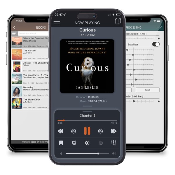 Download fo free audiobook Curious by Ian Leslie and listen anywhere on your iOS devices in the ListenBook app.