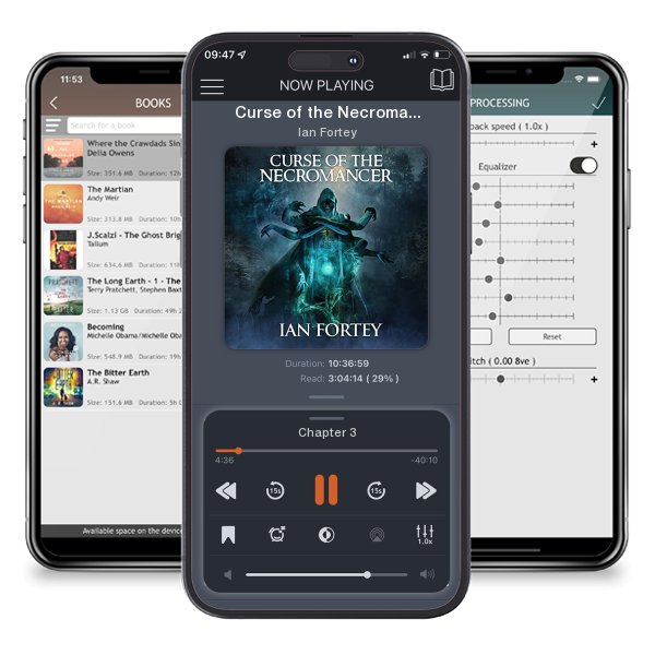 Download fo free audiobook Curse of the Necromancer by Ian Fortey and listen anywhere on your iOS devices in the ListenBook app.