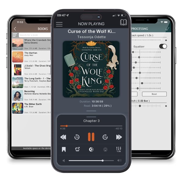 Download fo free audiobook Curse of the Wolf King by Tessonja Odette and listen anywhere on your iOS devices in the ListenBook app.
