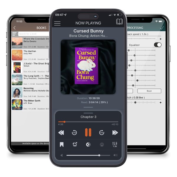 Download fo free audiobook Cursed Bunny by Bora Chung; Anton Hur and listen anywhere on your iOS devices in the ListenBook app.