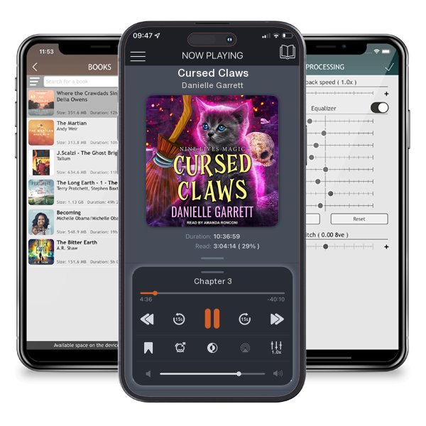 Download fo free audiobook Cursed Claws by Danielle Garrett and listen anywhere on your iOS devices in the ListenBook app.
