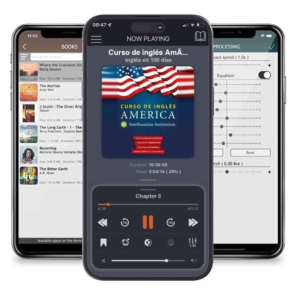 Descargar audiolibro gratis Curso de inglés América. Smithsonian. Inglés en 100 días / America English Course by Smithsonian by Inglés en 100 días y escuchar en cualquier lugar en sus dispositivos iOS en la aplicación ListenBook.