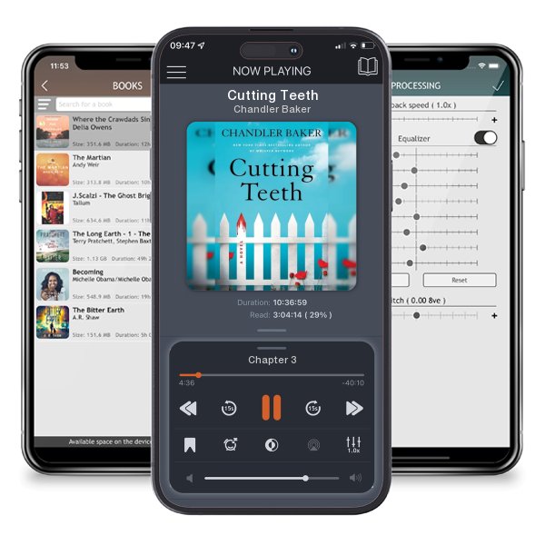 Download fo free audiobook Cutting Teeth by Chandler Baker and listen anywhere on your iOS devices in the ListenBook app.