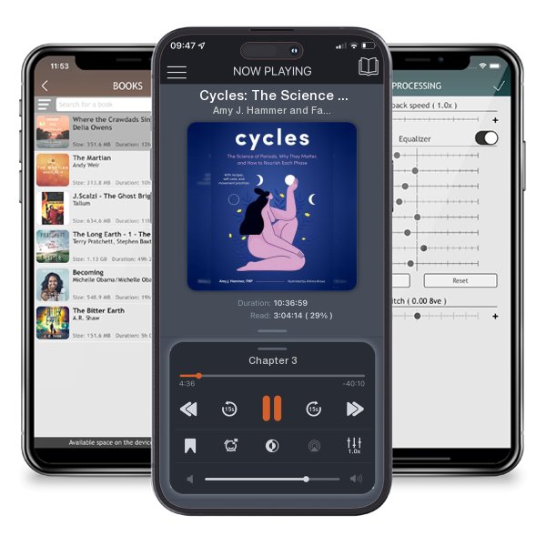 Download fo free audiobook Cycles: The Science of Periods, Why They Matter, and How to... by Amy J. Hammer and Fatima Bravo and listen anywhere on your iOS devices in the ListenBook app.
