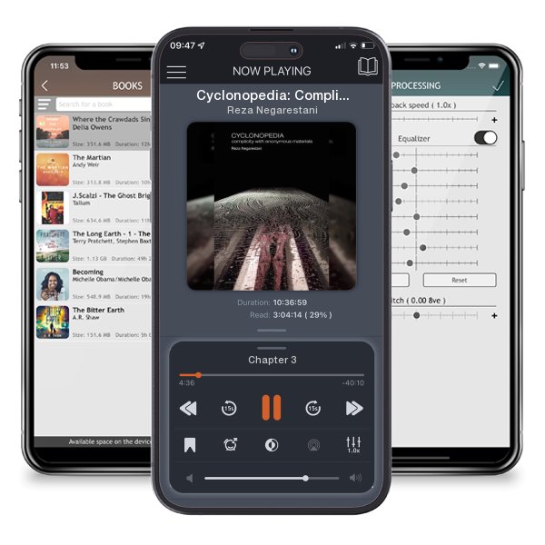 Download fo free audiobook Cyclonopedia: Complicity with Anonymous Materials by Reza Negarestani and listen anywhere on your iOS devices in the ListenBook app.