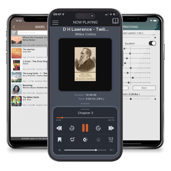 Download fo free audiobook D H Lawrence - Twilight in Italy: “Instead of chopping yourself down to fit the world, chop the world down to fit yourself. ” by Wilkie Collins and listen anywhere on your iOS devices in the ListenBook app.