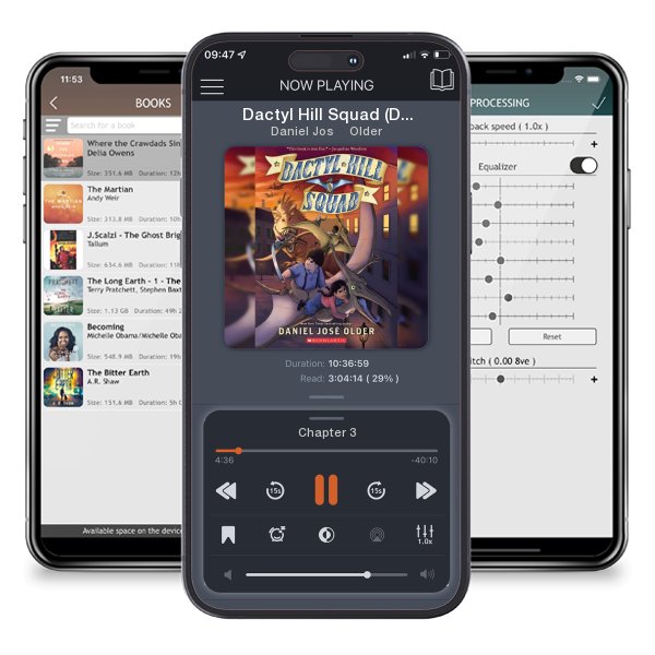 Download fo free audiobook Dactyl Hill Squad (Dactyl Hill Squad #1): Volume 1 by Daniel José Older and listen anywhere on your iOS devices in the ListenBook app.