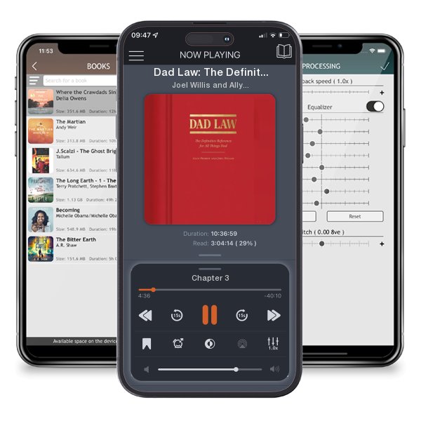 Download fo free audiobook Dad Law: The Definitive Reference for All Things Dad by Joel Willis and Ally Probst and listen anywhere on your iOS devices in the ListenBook app.