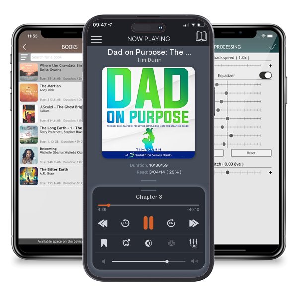 Download fo free audiobook Dad on Purpose: The Busy Dad’s Playbook for Loving Better, Doing More and Breathing Easier by Tim Dunn and listen anywhere on your iOS devices in the ListenBook app.