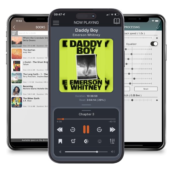 Download fo free audiobook Daddy Boy by Emerson Whitney and listen anywhere on your iOS devices in the ListenBook app.