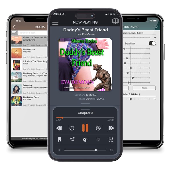 Download fo free audiobook Daddy's Beast Friend by Eva DeMoan and listen anywhere on your iOS devices in the ListenBook app.