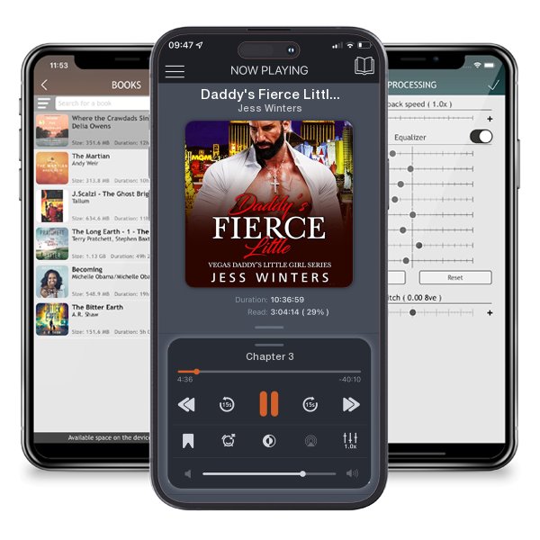 Download fo free audiobook Daddy's Fierce Little by Jess Winters and listen anywhere on your iOS devices in the ListenBook app.