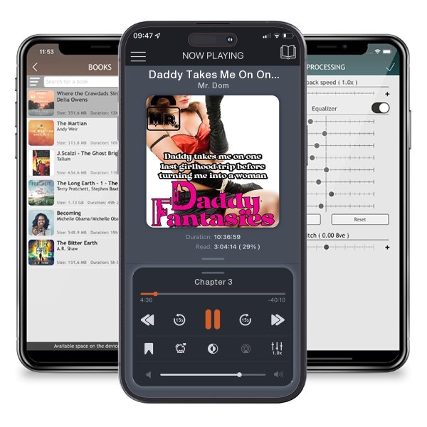 Download fo free audiobook Daddy Takes Me On One Last Girlhood Trip Before Turning Me into a Woman by Mr. Dom and listen anywhere on your iOS devices in the ListenBook app.