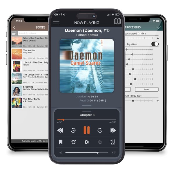 Download fo free audiobook Daemon (Daemon, #1) by Leinad Zeraus and listen anywhere on your iOS devices in the ListenBook app.