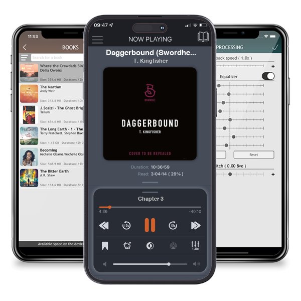 Download fo free audiobook Daggerbound (Swordheart, #2) by T. Kingfisher and listen anywhere on your iOS devices in the ListenBook app.
