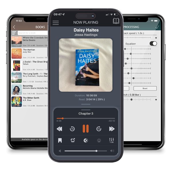 Download fo free audiobook Daisy Haites by Jessa Hastings and listen anywhere on your iOS devices in the ListenBook app.