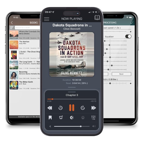 Download fo free audiobook Dakota Squadrons in Action From D-Day to V.E. Day: Airborne, Support and Supply Operations in the Liberation of Europe by Clive Bennett and listen anywhere on your iOS devices in the ListenBook app.