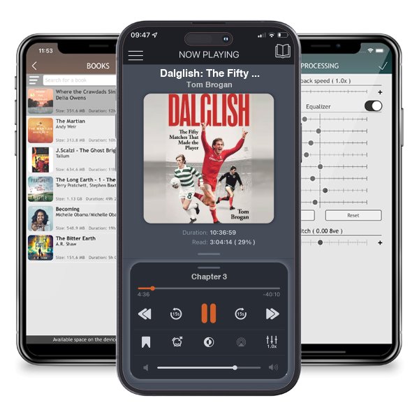 Download fo free audiobook Dalglish: The Fifty Matches that Made the Player by Tom Brogan and listen anywhere on your iOS devices in the ListenBook app.