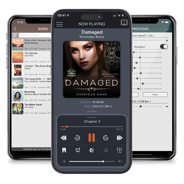 Download fo free audiobook Damaged by Sheridan Anne and listen anywhere on your iOS devices in the ListenBook app.