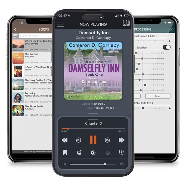 Download fo free audiobook Damselfly Inn by Cameron D. Garriepy and listen anywhere on your iOS devices in the ListenBook app.