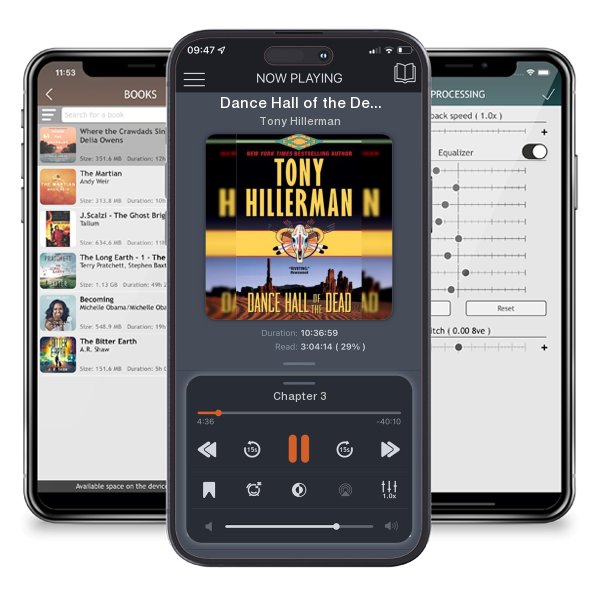 Download fo free audiobook Dance Hall of the Dead: A Leaphorn & Chee Novel by Tony Hillerman and listen anywhere on your iOS devices in the ListenBook app.