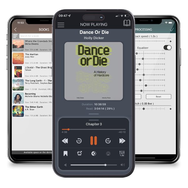 Download fo free audiobook Dance Or Die by Holly Dicker and listen anywhere on your iOS devices in the ListenBook app.