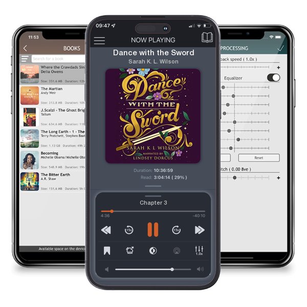 Download fo free audiobook Dance with the Sword by Sarah K. L. Wilson and listen anywhere on your iOS devices in the ListenBook app.