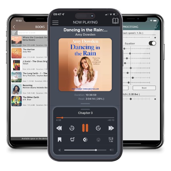Download fo free audiobook Dancing in the Rain: My story of hope, courage and resilience by Amy Dowden and listen anywhere on your iOS devices in the ListenBook app.