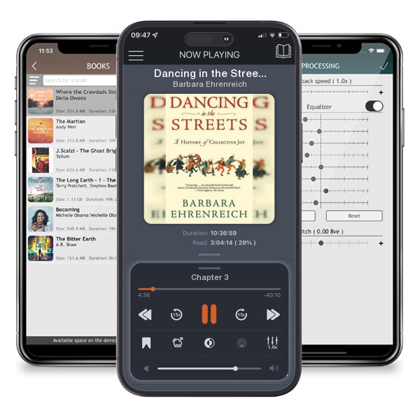 Download fo free audiobook Dancing in the Streets: A History of Collective Joy by Barbara Ehrenreich and listen anywhere on your iOS devices in the ListenBook app.