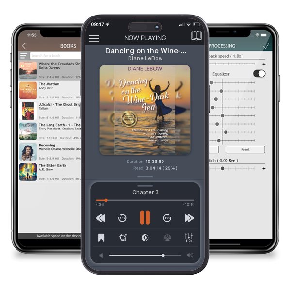 Download fo free audiobook Dancing on the Wine-Dark Sea: Memoir of a trailblazing... by Diane LeBow and listen anywhere on your iOS devices in the ListenBook app.