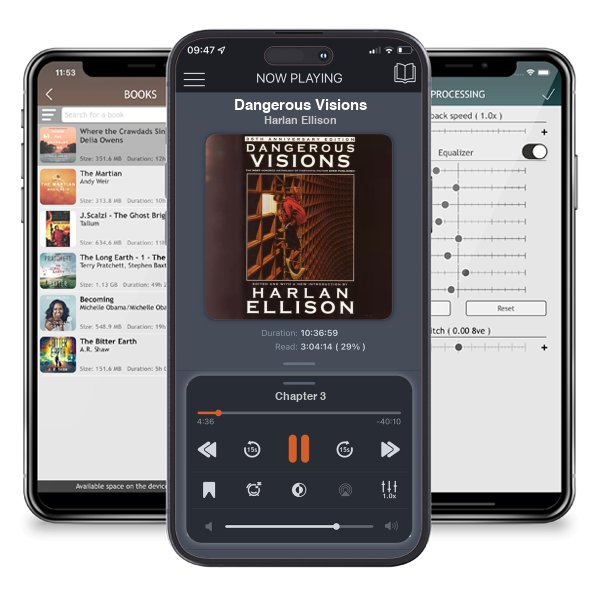 Download fo free audiobook Dangerous Visions by Harlan Ellison and listen anywhere on your iOS devices in the ListenBook app.