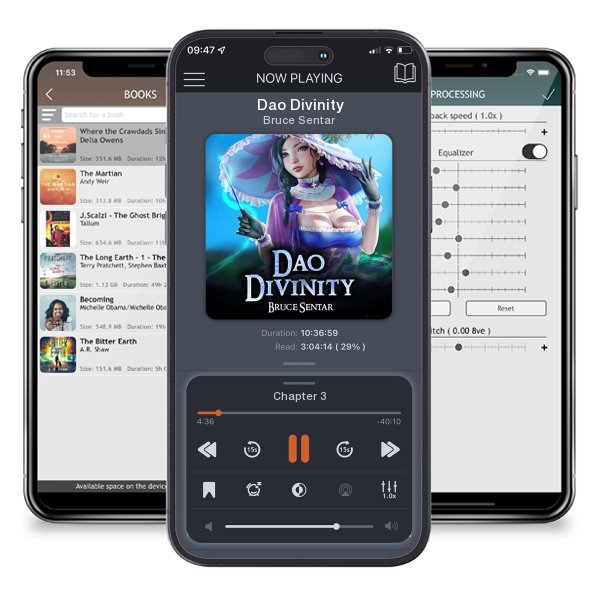 Download fo free audiobook Dao Divinity by Bruce Sentar and listen anywhere on your iOS devices in the ListenBook app.