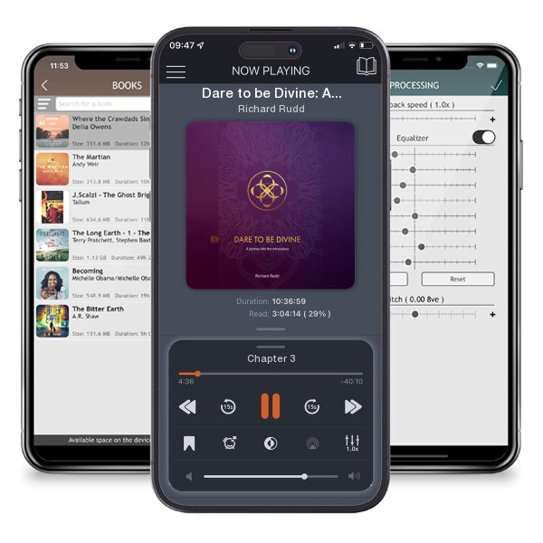 Download fo free audiobook Dare to be Divine: A journey into the miraculous by Richard Rudd and listen anywhere on your iOS devices in the ListenBook app.